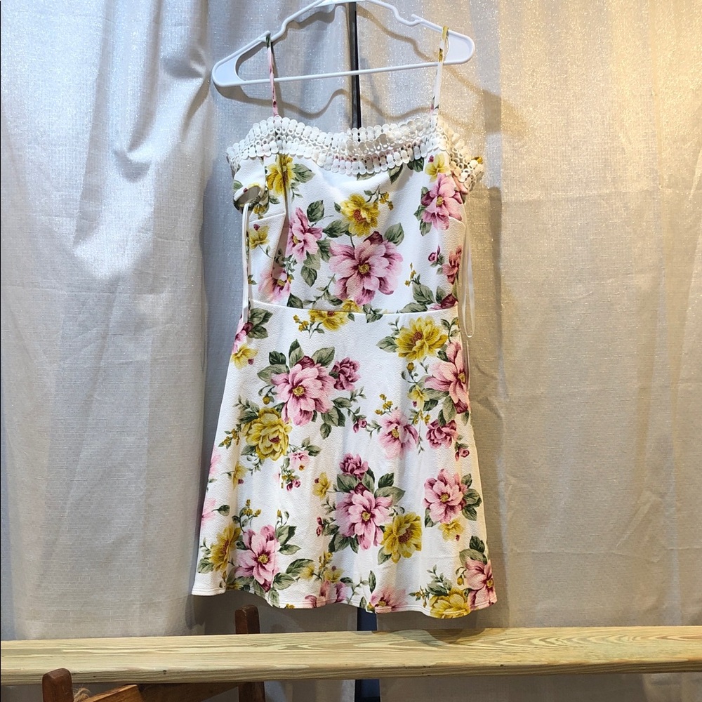 B. Smart Kids Dress with Pink and Yellow Floral Design